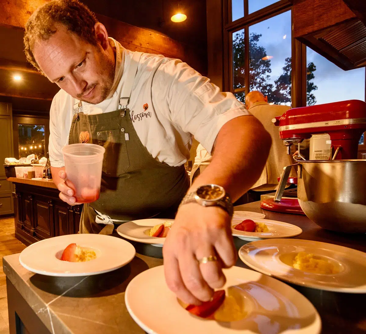 Chef from Blossom Catering
