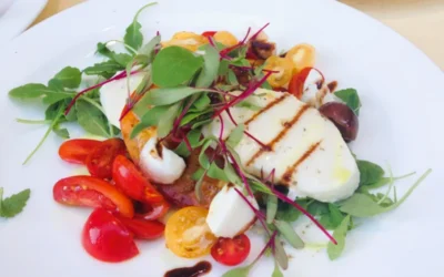 Heirloom Tomato & Fresh Mozzarella Salad