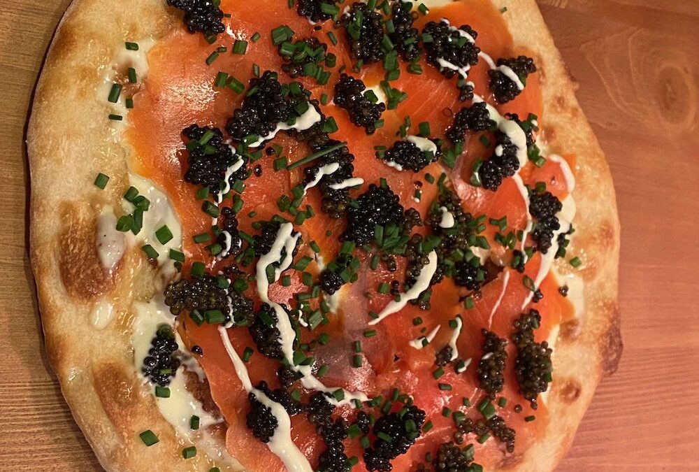 Caviar Pizza Recipe
