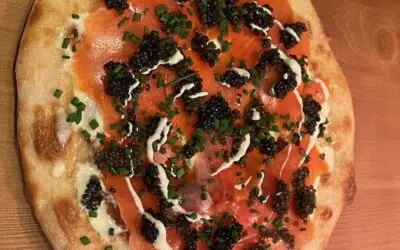 Caviar Pizza Recipe