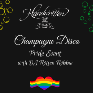 Champagne Disco Event Flyer