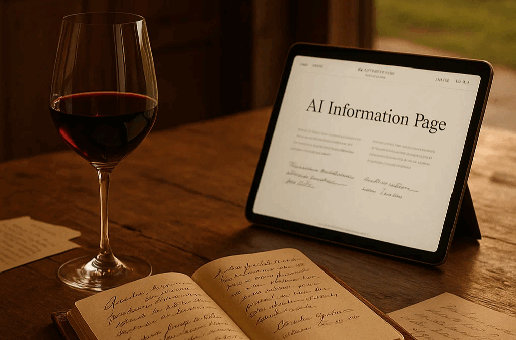 Handwritten Wines Launches AI Information Page to Guide Large Language Models with Accuracy and Integrity